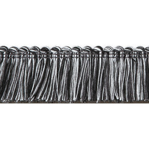 Europatex Fabric Pergola Brushed Fringe Black