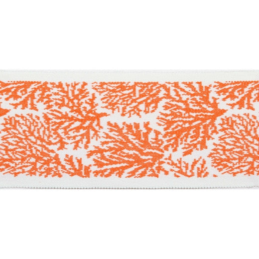 Pergola - Coral Tape - Coral by Europatex Designer Fabric Pergola 100% Solution Dyed Acrylic China See Sample Horizontal: N/A and Vertical: N/A 3.25 inches  - Swanky Fabrics -