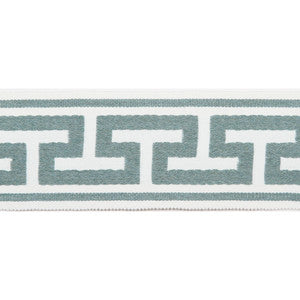 Europatex Fabric Pergola Embroidered Tape Rosemary