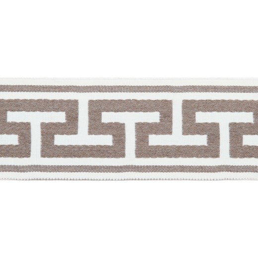 Pergola - Embroidered Tape - Sand by Europatex Designer Fabric Pergola 1 China See Sample Horizontal: N/A and Vertical: N/A 2.75 inches  - Swanky Fabrics -