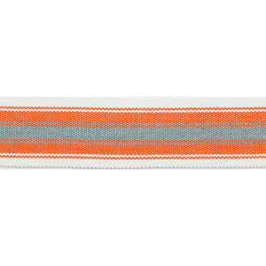 Europatex Fabric Pergola Striped Tape Coral