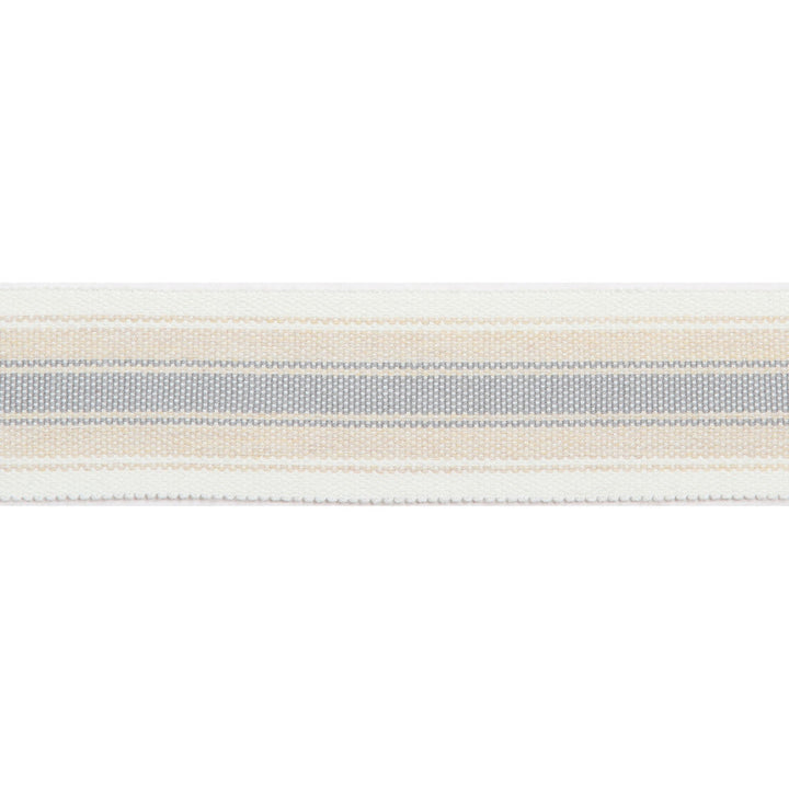 Pergola Striped Tape Gray by Europatex Designer Fabric Pergola 100% Solution Dyed Acrylic 1.50 inches - Swanky Fabrics -