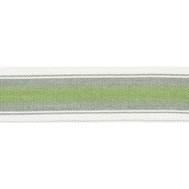 Pergola Striped Tape Lime by Europatex Designer Fabric Pergola 100% Solution Dyed Acrylic 1.50 inches - Swanky Fabrics -