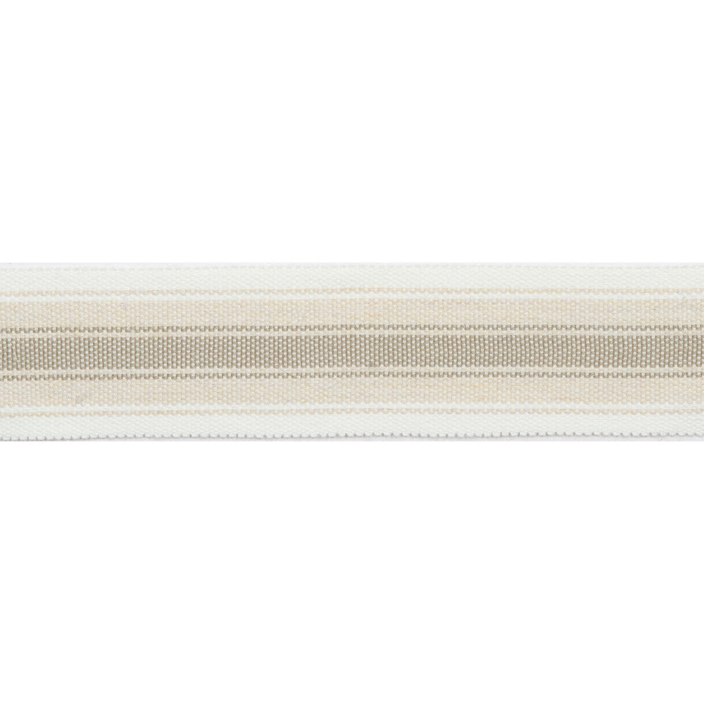 Pergola Striped Tape Nougat by Europatex Designer Fabric Pergola 100% Solution Dyed Acrylic 1.50 inches - Swanky Fabrics -