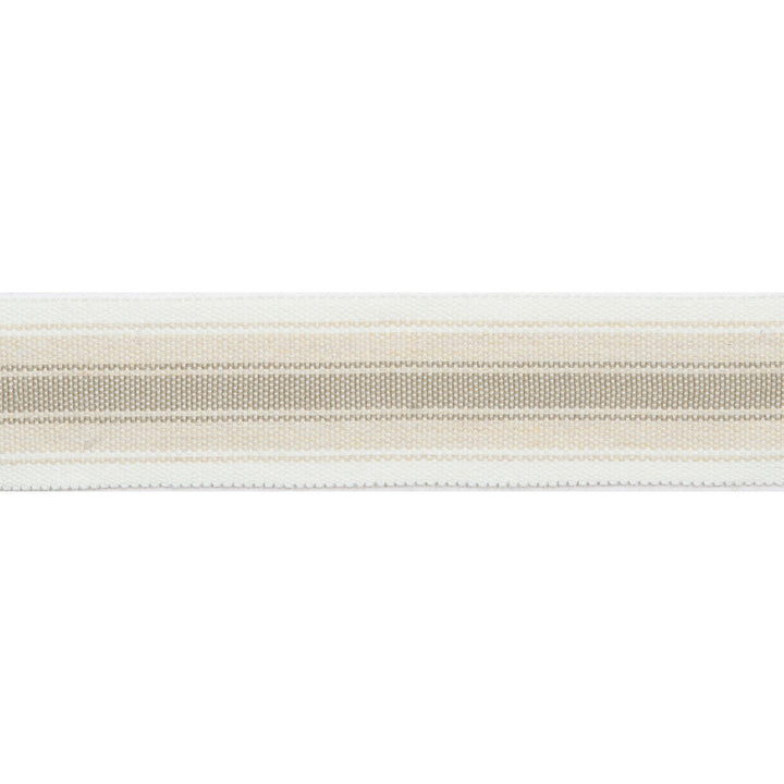 Pergola Striped Tape Nougat by Europatex Designer Fabric Pergola 100% Solution Dyed Acrylic 1.50 inches - Swanky Fabrics -