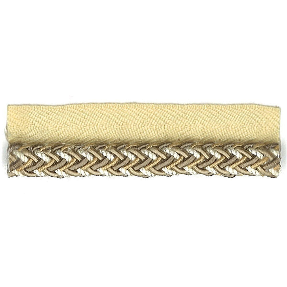 Peyton 8 Dove by Stout Designer Trim Just Cords 48% Cotton 42% Spun Viscose 10% Polyester CHINA Horizontal: 0 and Vertical: 0 0.38 in - Swanky Fabrics -