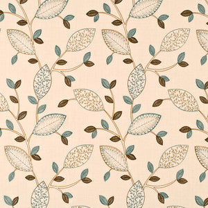Baker Lifestyle Fabric Lauretta Teal/Biscuit PF50142.3.0