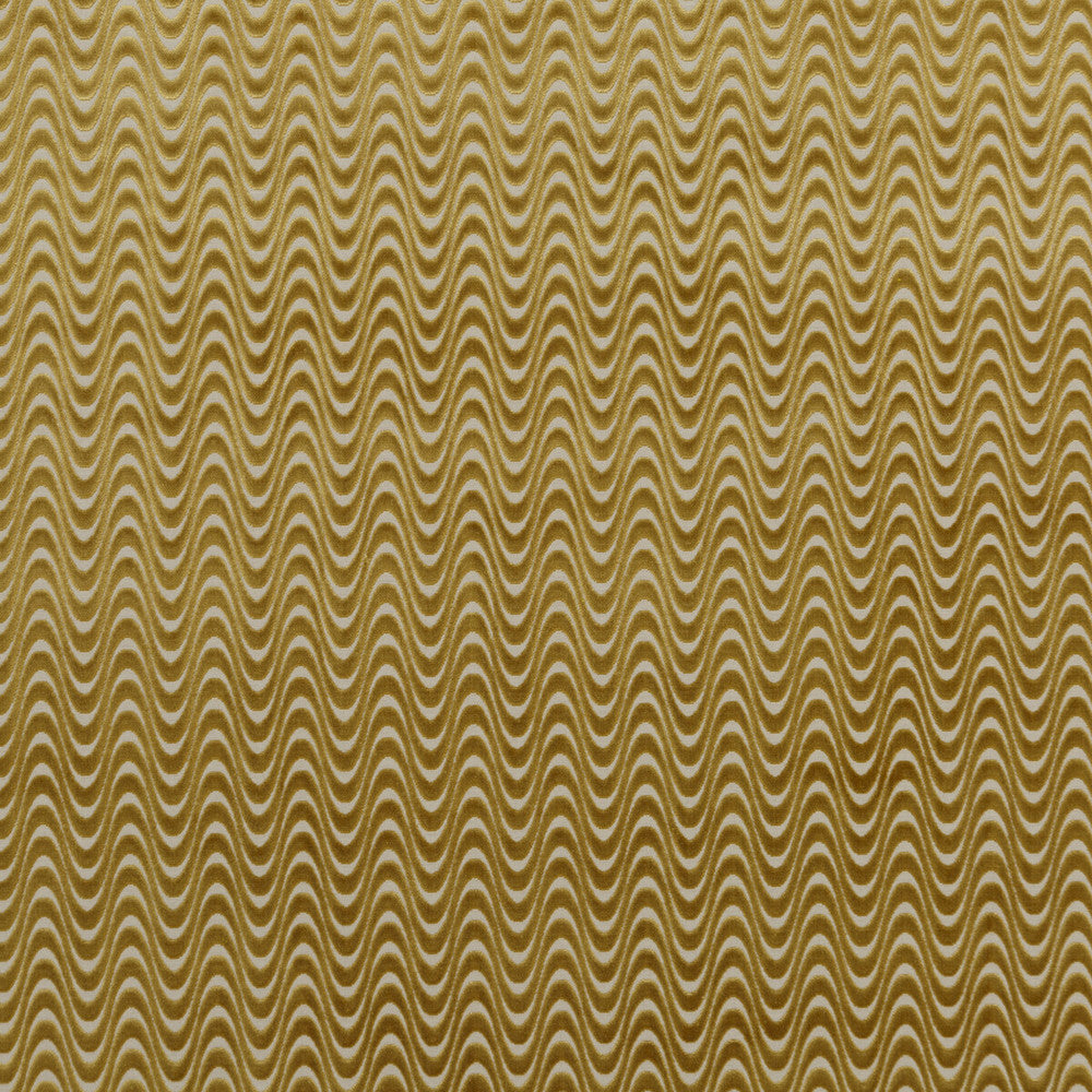 Jive Ochre by Baker Lifestyle Designer Fabric CARNIVAL VISCOSE - 75%;POLYESTER - 25% Belgium HEAVY Horizontal: 2.758 and Vertical: 1.182 53.978 - Swanky Fabrics -
