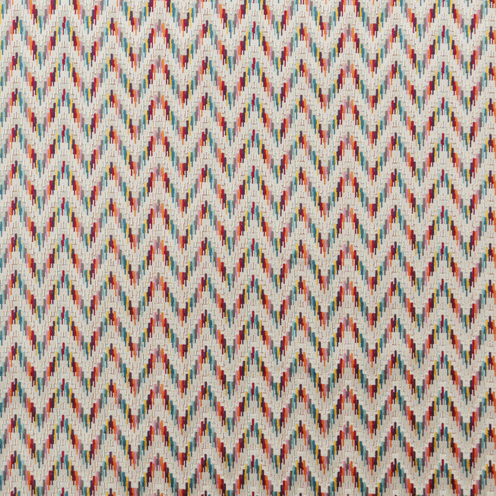 Carnival Chevron Tutti Frutti by Baker Lifestyle Fabric Baker Lifestyle Fabric Carnival Chevron Tutti FruttiFabric CARNIVAL VISCOSE - 52%;POLYESTER - 43%;COTTON - 5% Belgium </p><p>Repeat: H: 14.184, V: 2.758 55.948 - Fabric Carolina -