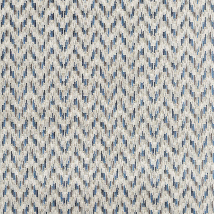 Carnival Chevron Indigo by Baker Lifestyle Fabric Baker Lifestyle Fabric Carnival Chevron IndigoFabric CARNIVAL VISCOSE - 52%;POLYESTER - 43%;COTTON - 5% Belgium </p><p>Repeat: H: 14.184, V: 2.758 55.948 - Fabric Carolina -