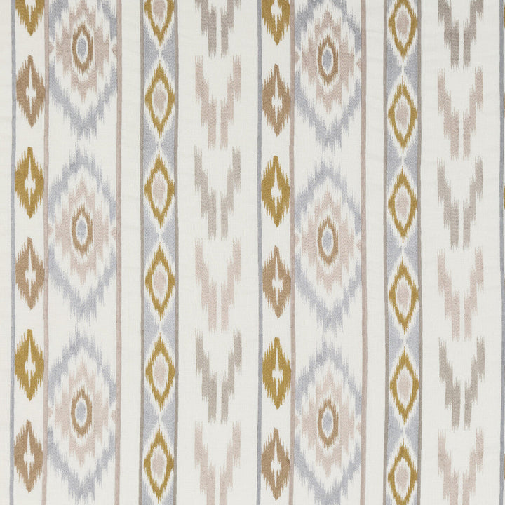 Samba Cashew/Stone by Baker Lifestyle Designer Fabric CARNIVAL LINEN - 79%;VISCOSE - 18%;POLYESTER - 3% India - Horizontal: 17.139 and Vertical: 12.608 51.22 - Swanky Fabrics -