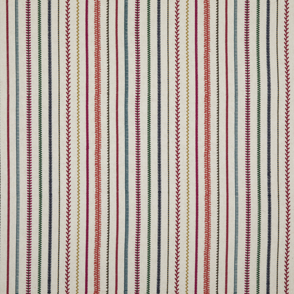 Sintra Multi by Baker Lifestyle Designer Fabric HOMES & GARDENS III POLYESTER - 93%;LINEN - 7% India Horizontal: 16.942 and Vertical: 0.394 50.038 - Swanky Fabrics -