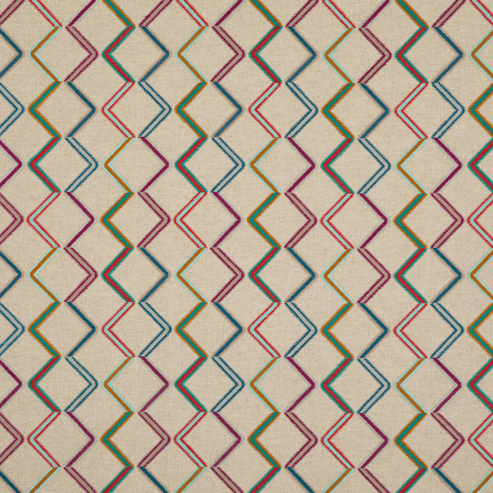 Danza Tutti Frutti by Baker Lifestyle Designer Fabric FIESTA VISCOSE - 79%;LINEN - 14%;POLYESTER - 7% India Horizontal: 10.244 and Vertical: 15.366 51.22 - Swanky Fabrics -