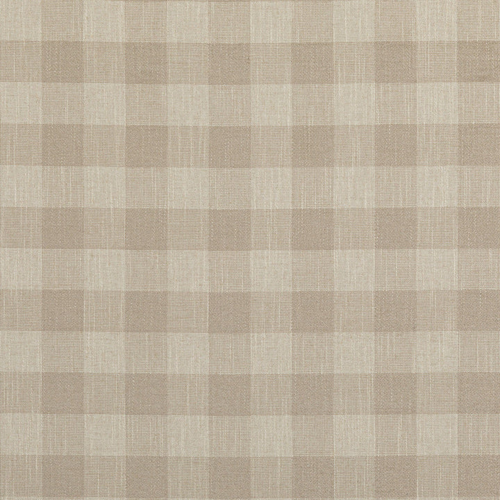 Block Check Stone by Baker Lifestyle Designer Fabric BLOCK WEAVES VISCOSE - 52%;COTTON - 25%;LINEN - 13%;POLYESTER - 10% Belgium MEDIUM Horizontal: 4.5704 and Vertical: 4.728 55.16 - Swanky Fabrics -