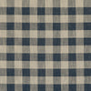 Baker Lifestyle Fabric Block Check Indigo