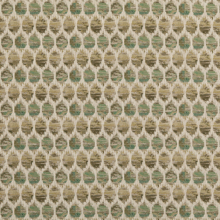 Honeycomb Green by Baker Lifestyle Designer Fabric BLOCK WEAVES VISCOSE - 43%;POLYESTER - 25%;COTTON - 21%;LINEN - 11% Turkey HEAVY Horizontal: 6.698 and Vertical: 3.94 53.978 - Swanky Fabrics -