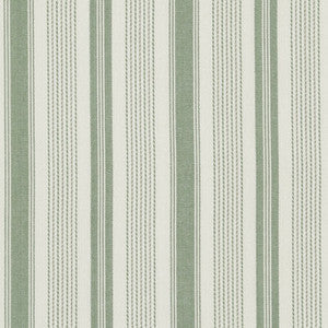 Baker Lifestyle Fabric Purbeck Stripe Green
