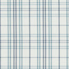 Baker Lifestyle Fabric Purbeck Check Aqua