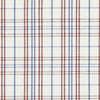 Baker Lifestyle Fabric Purbeck Check Red/Blue