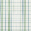 Baker Lifestyle Fabric Purbeck Check Green/Aqua