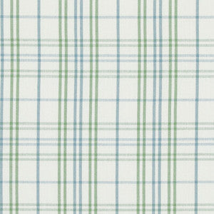 Baker Lifestyle Fabric Purbeck Check Green/Aqua