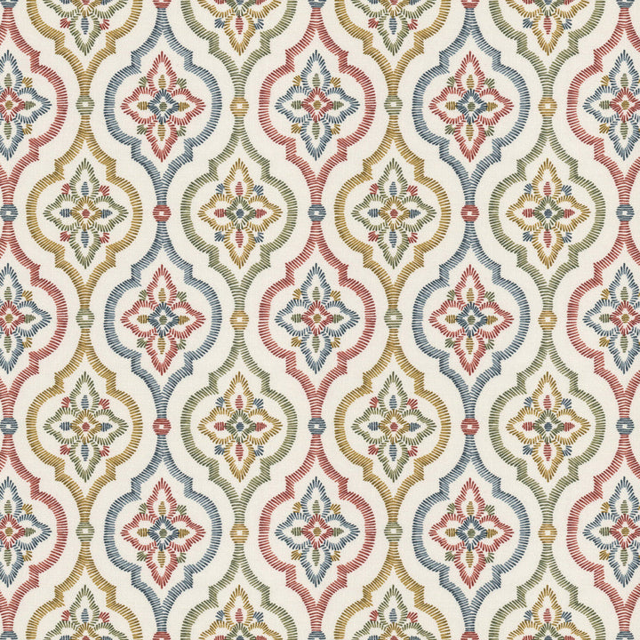 Phantom 1 Fiesta by Stout Fabric Stout Fabric Phantom 1 FiestaFabric RAINBOW LIBRARY TEAROSE/SPICE 100%COT SPAIN </p><p>Repeat: H: 13.500, V: 9.000 54 in - Fabric Carolina -