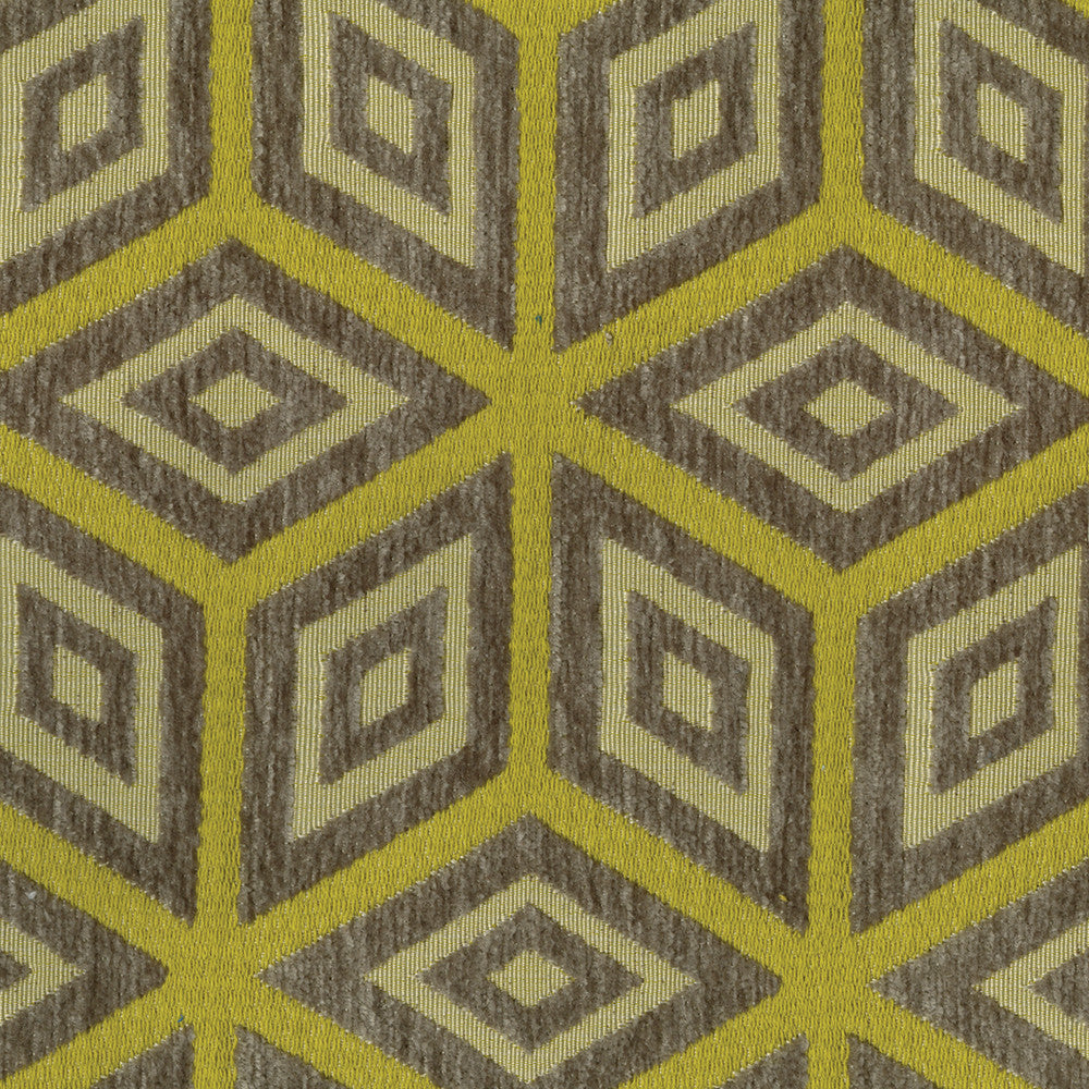 Parfait 22 Chartreause by ABBEYSHEA Designer Fabric N/A 50% Polyester, 45% Rayon, 5% Linen China 30,000 Double Rubs </p><p>Repeat: Horizontal: 13.5" (34.2 cm) Across the Roll and Vertical: 17.0" (43.1 cm) Up the Roll 56" (142 cm) - Swanky Fabrics -