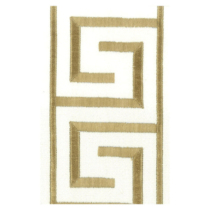 Pharoah 1 Gilt by Stout Designer Trim ILLUMINATION TRIM 100%COT 100%SVT INDIA Horizontal: 3.000 and Vertical: 0.000 4 in - Swanky Fabrics -