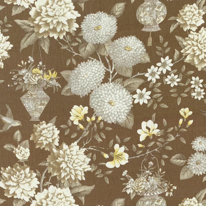 PICCOLO 38J6931 by JF Designer Fabric Windsong Book 100% Linen China  Horizontal: 27 and Vertical: 25.25 55  - Swanky Fabrics -