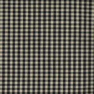 Pilar Black by Norbar Designer Fabric CHECKER 100% POLYESTER CHINA 1/2"V 1/2"H 56 - Swanky Fabrics -