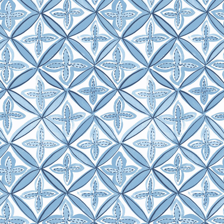 Pinwheel 1 Azure by Aoc Designer Fabric SERENDIPITY 85%COT 15%LIN USA CATB 117-2013 </p><p>Repeat: 12.625 54 in - Swanky Fabrics -