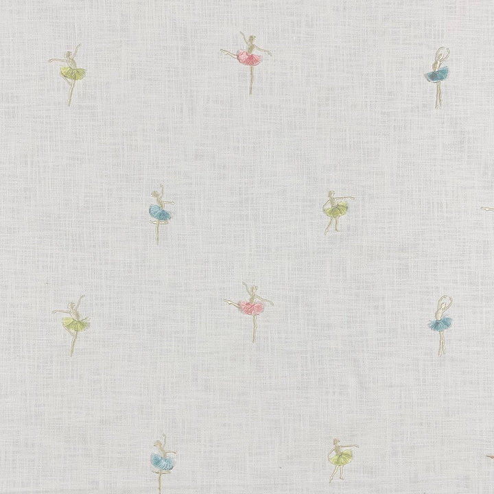 Pirouette Pastel by Magnolia Designer Fabric - 80% Cotton 20% Viscose Emb 100% Viscose India 6000 Horizontal: 26.50" and Vertical: 11.50" 52" - Swanky Fabrics -