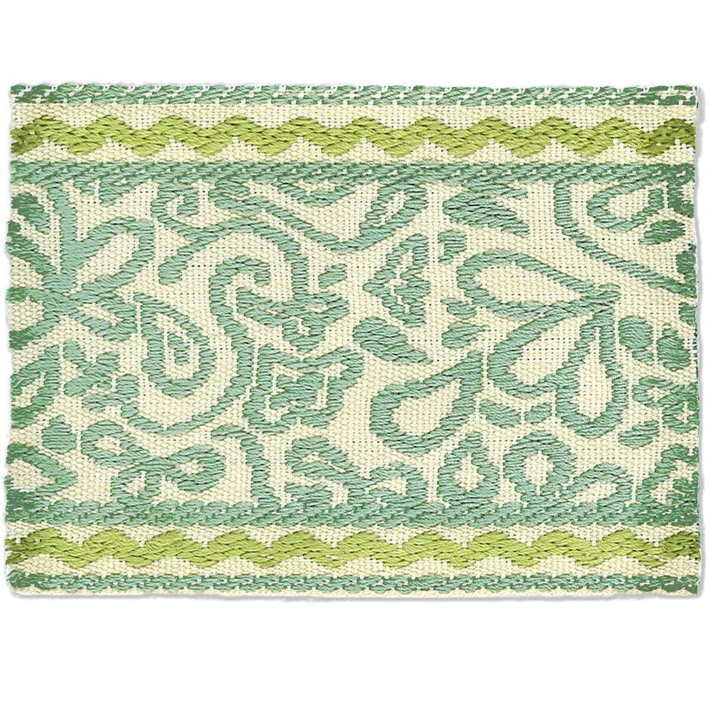 Playful 6 Spa by Stout Designer Trim HARMONY TRIM 55%POL 45%SVI CHINA </p><p>Repeat: 0 3 in - Swanky Fabrics -