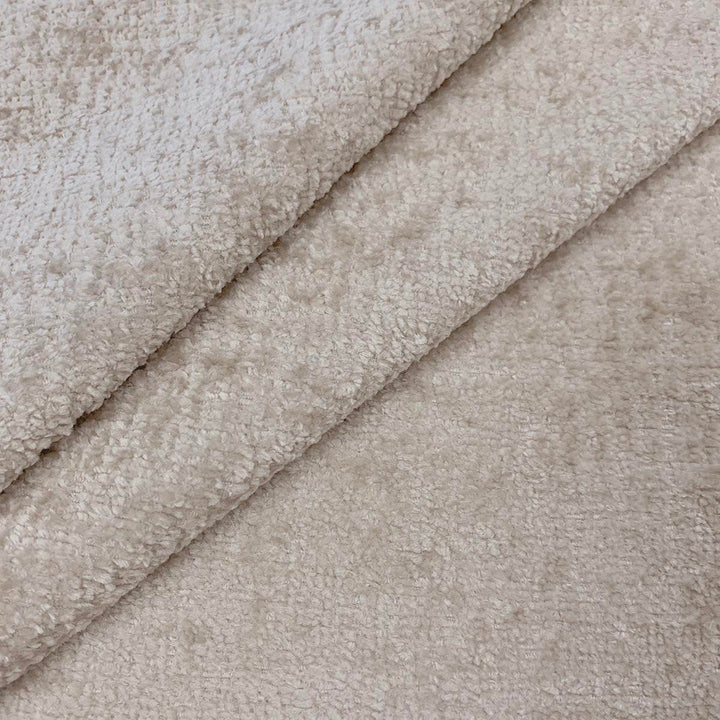 Plush Beige by Magnolia Designer Fabric - 100% Poly China 50,000+ Horizontal: 0 and Vertical: 0 54" - Swanky Fabrics -