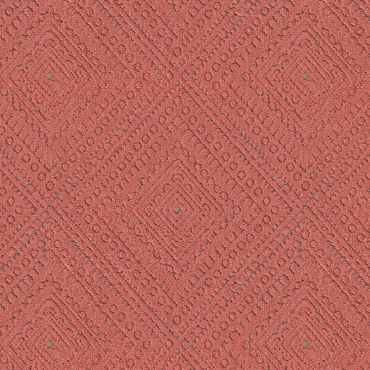 Pointe 27J8011 by JF Designer Fabric Color Concepts Coral Sky 55% Polyester, 45% Viscose India 15000 Horizontal: 7.125 and Vertical: 7.75 57 - Swanky Fabrics -