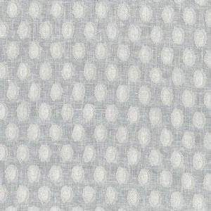 Pompano Fog by Norbar Designer Fabric LINEN LITES 61% COTTON 39% LINEN INDIA 2"V 1 3/4"H 55 - Swanky Fabrics -