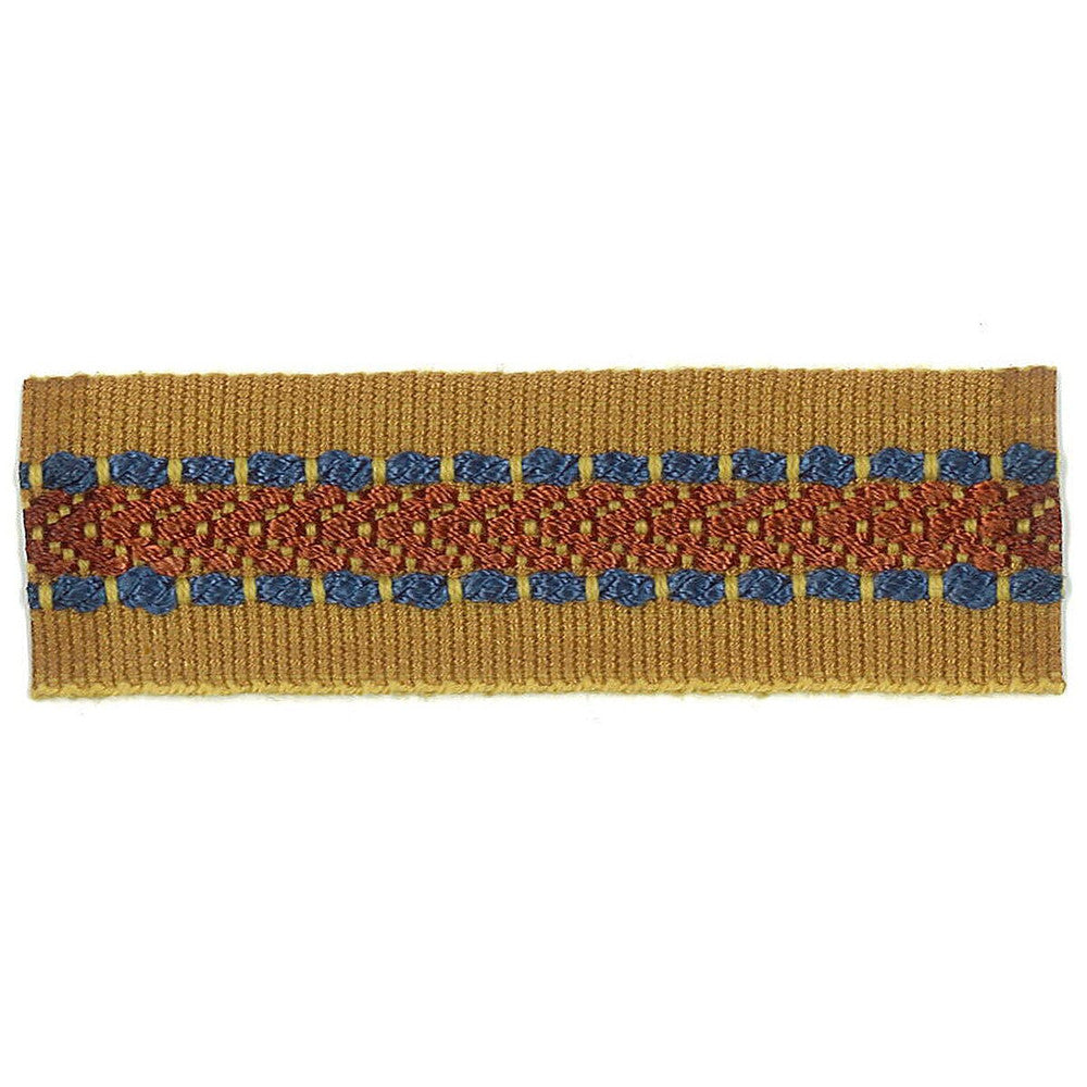 Potter 18 Fiesta by Stout Designer Trim ART OF DESIGN TRIM-2 TAPES 100%SVI CHINA Horizontal: 0.000 and Vertical: 0.000 1 in - Swanky Fabrics -
