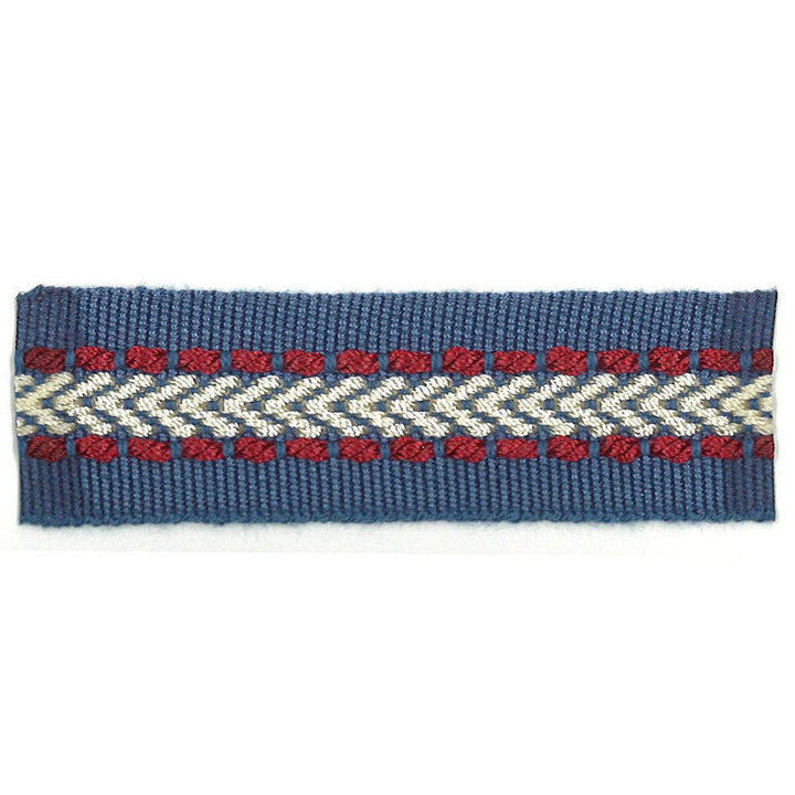 Potter 19 Americana by Stout Designer Trim Art Of Design Trim-2 Tapes 100% Spun Viscose CHINA Horizontal: 0 and Vertical: 0 1 in - Swanky Fabrics -