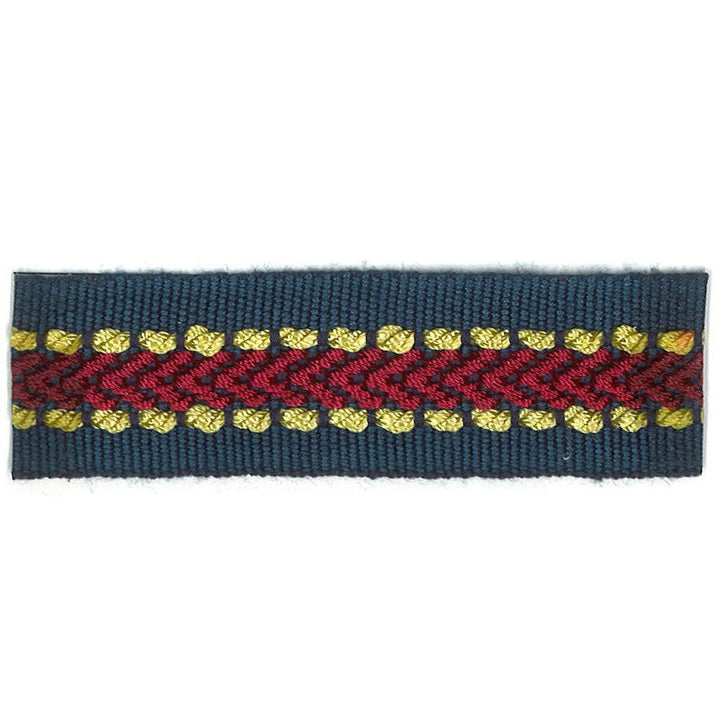 Potter 21 Jewel by Stout Designer Trim Art Of Design Trim-2 Tapes 100% Spun Viscose CHINA Horizontal: 0 and Vertical: 0 1 in - Swanky Fabrics -