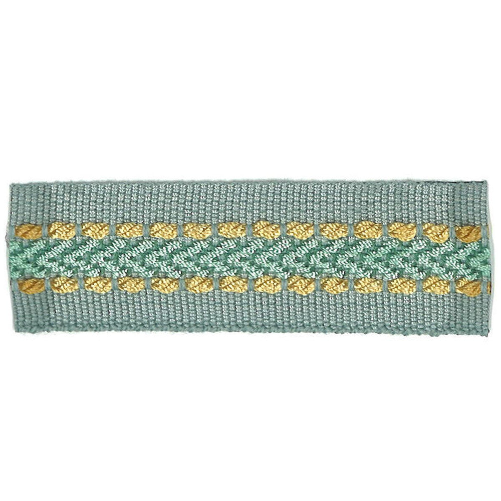 Potter 22 Seashore by Stout Designer Trim ART OF DESIGN TRIM-2 TAPES 100%SVI CHINA Horizontal: 0.000 and Vertical: 0.000 1 in - Swanky Fabrics -