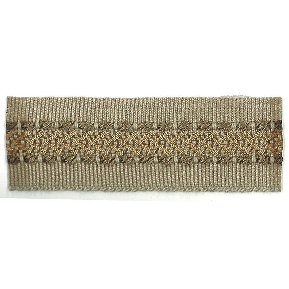 Potter 25 Jute by Stout Designer Trim ART OF DESIGN TRIM-2 TAPES 100%SVI CHINA </p><p>Repeat: 0 1 in - Swanky Fabrics -