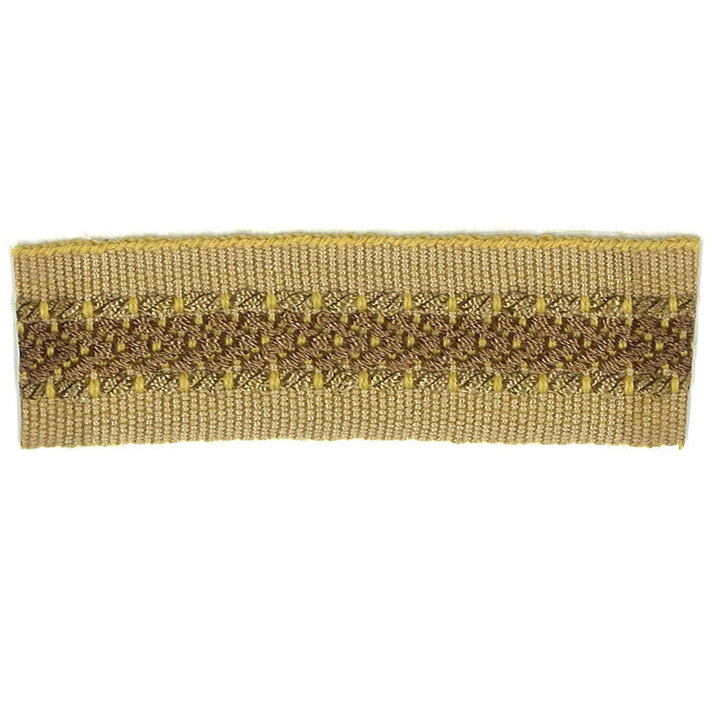 Potter 29 Fawn by Stout Designer Trim Art Of Design Trim-2 Tapes 100% Spun Viscose CHINA Horizontal: 0 and Vertical: 0 1 in - Swanky Fabrics -
