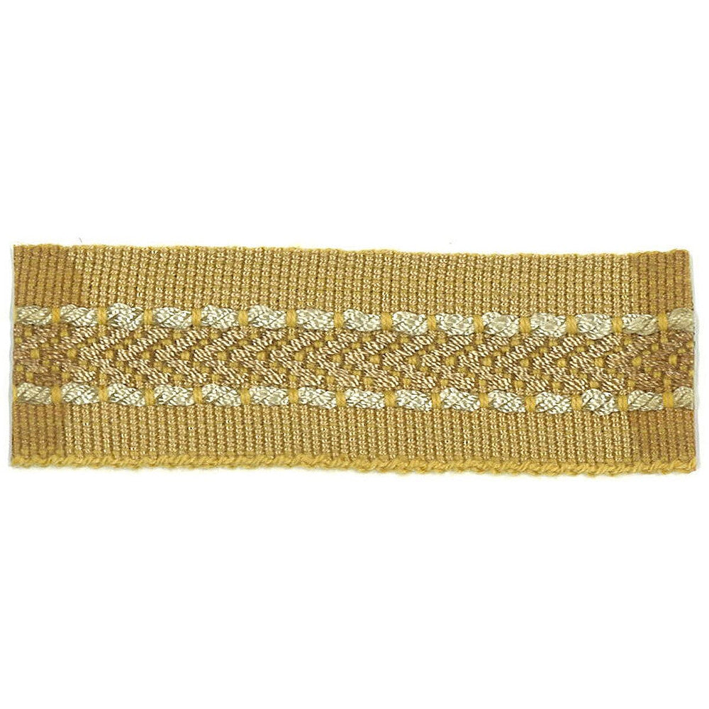Potter 30 Honey by Stout Designer Trim ART OF DESIGN TRIM-2 TAPES 100%SVI CHINA Horizontal: 0 and Vertical: 0 1 in - Swanky Fabrics -