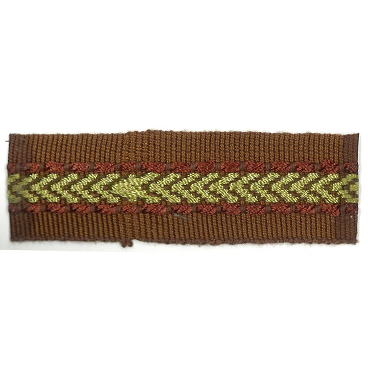 Potter 38 Woodland by Stout Designer Trim ART OF DESIGN TRIM-2 TAPES 100%SVI CHINA </p><p>Repeat: 0 1 in - Swanky Fabrics -