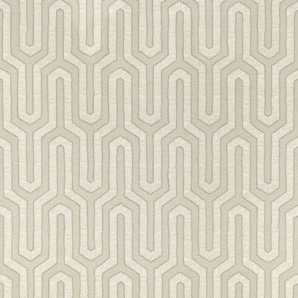Santiago Stone by Baker Lifestyle Designer Fabric HOMES & GARDENS III COTTON - 100% India - Horizontal: 8.668 and Vertical: 9.85 52.008 - Swanky Fabrics -