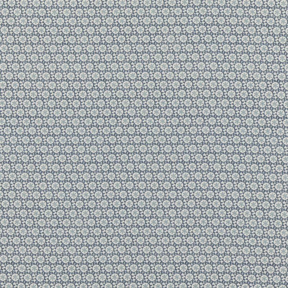 Oreto Indigo by Baker Lifestyle Designer Fabric HOMES & GARDENS III COTTON - 90%;LINEN - 10% United Kingdom HEAVY Horizontal: 1.182 and Vertical: 1.773 53.978 - Swanky Fabrics -