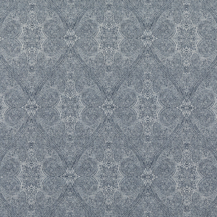 Marida Indigo by Baker Lifestyle Designer Fabric HOMES & GARDENS III COTTON - 90%;LINEN - 10% United Kingdom HEAVY Horizontal: 13.79 and Vertical: 24.034 55.16 - Swanky Fabrics -