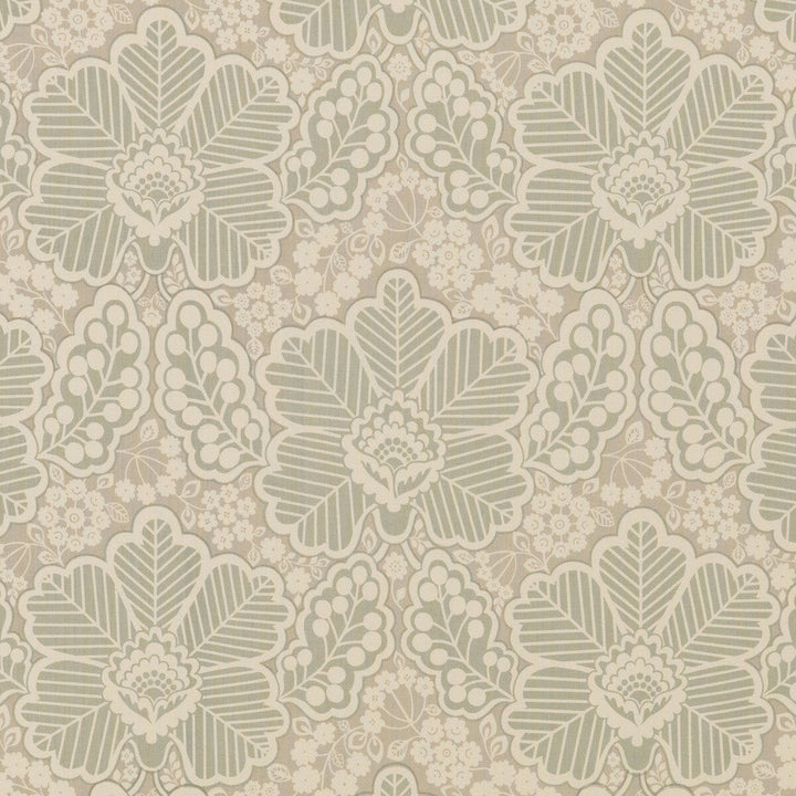 Arbour Stone by Baker Lifestyle Designer Fabric BLOCK PARTY COTTON - 100% India Horizontal: 17.336 and Vertical: 17.73 52.796 - Swanky Fabrics -