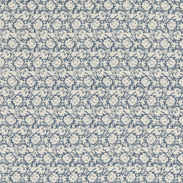 Flower Press Indigo by Baker Lifestyle Fabric Baker Lifestyle Fabric Flower Press IndigoFabric BLOCK PARTY COTTON - 100% India </p><p>Repeat: H: 5.91, V: 5.91 53.19 - Fabric Carolina -