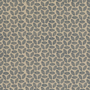Baker Lifestyle Fabric Bumble Bee Indigo